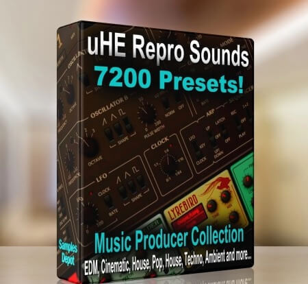 Samples Depot u-he Repro 7200 Presets Super Bundle Synth Presets